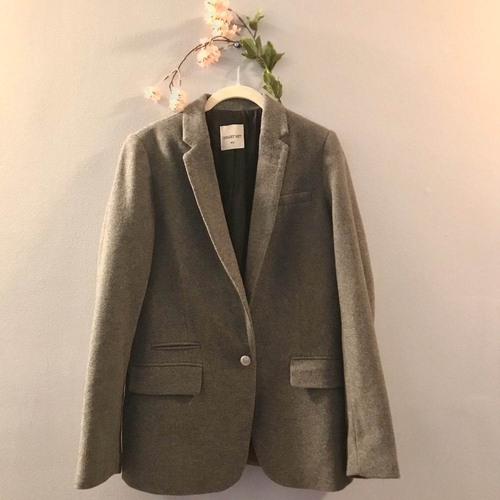 Classic Gray Blazer